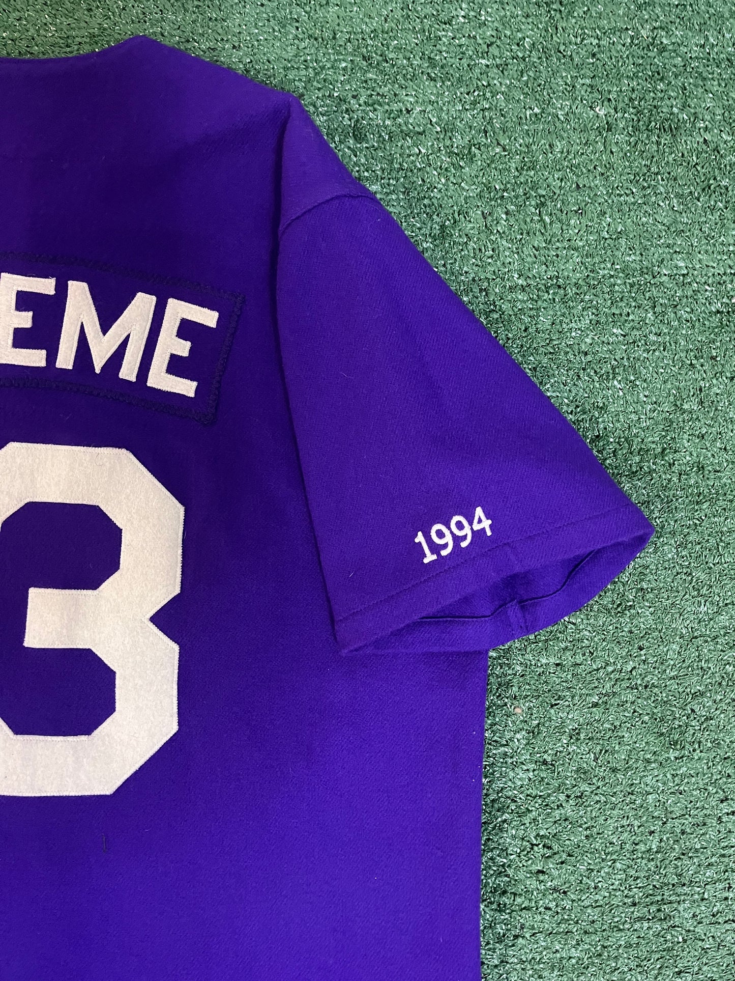 Supreme x Hennessy x Mitchell ness 2006 baseball jersey