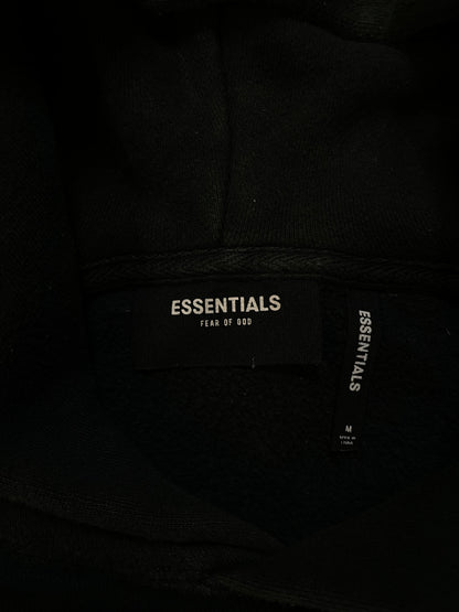 Fear of God Essentials FW19 3M black hoodie