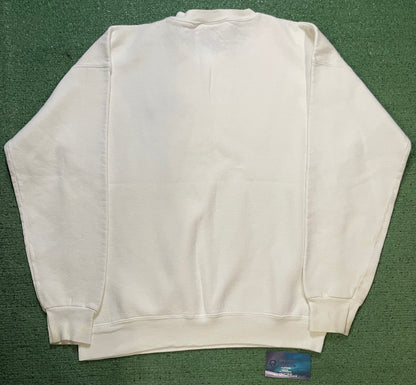 Vintage 1990s South Kitsap Wolves white & maroon crewneck