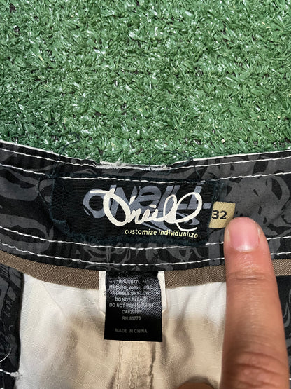 Vintage O’Neil all over print cargo shorts