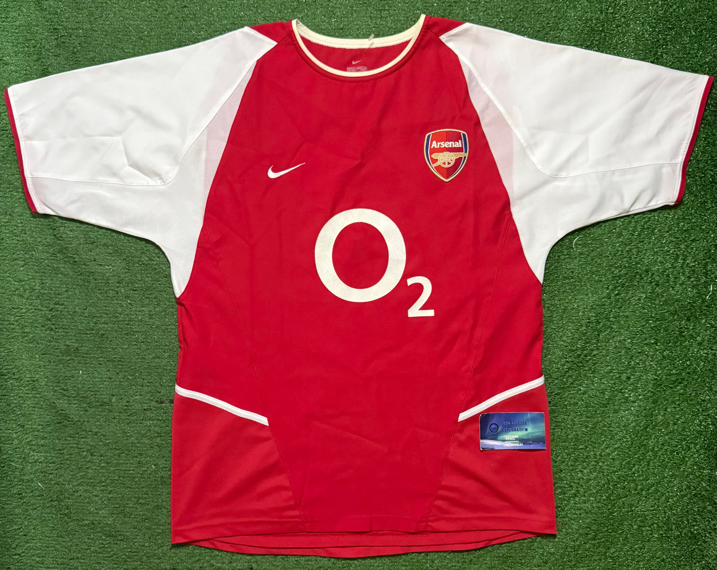 Vintage Nike Arsenal 2002 Thierry Henry Jersey Kit