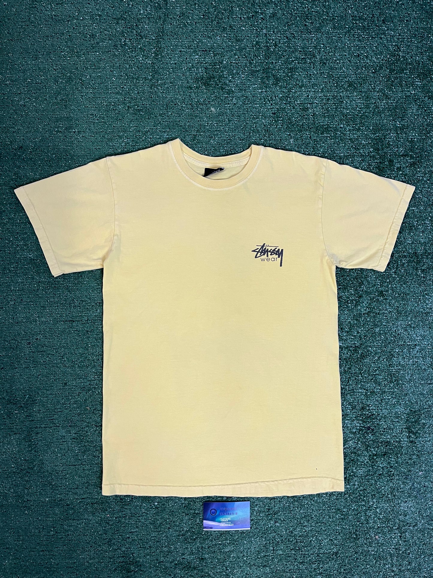 Stussy yellow Poseidon tee