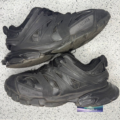 Balenciaga Track Clear Sole Black 10 Men “Preowned”