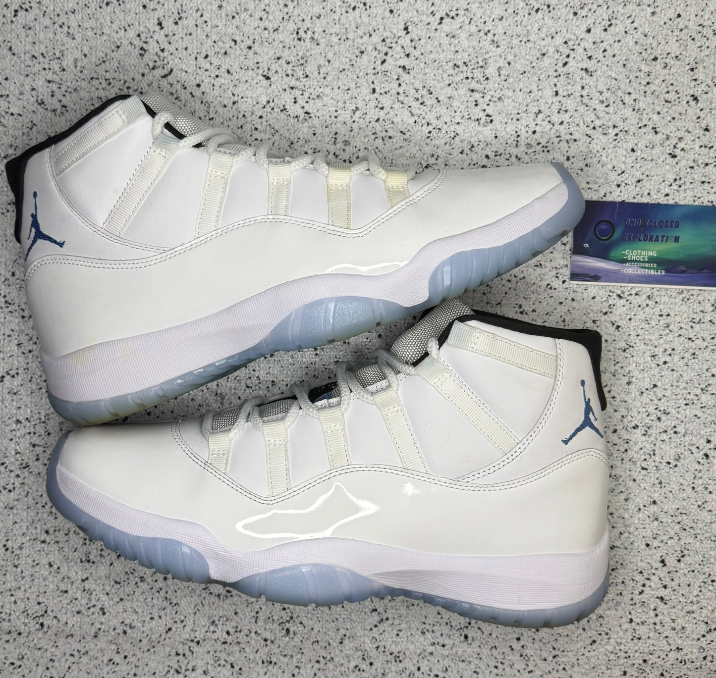 Jordan 11 Legend Blue 11.5 Men/13 Women “Preowned”