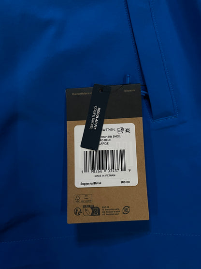 The North Face  Active Stretch  blue Rain Shell jacket