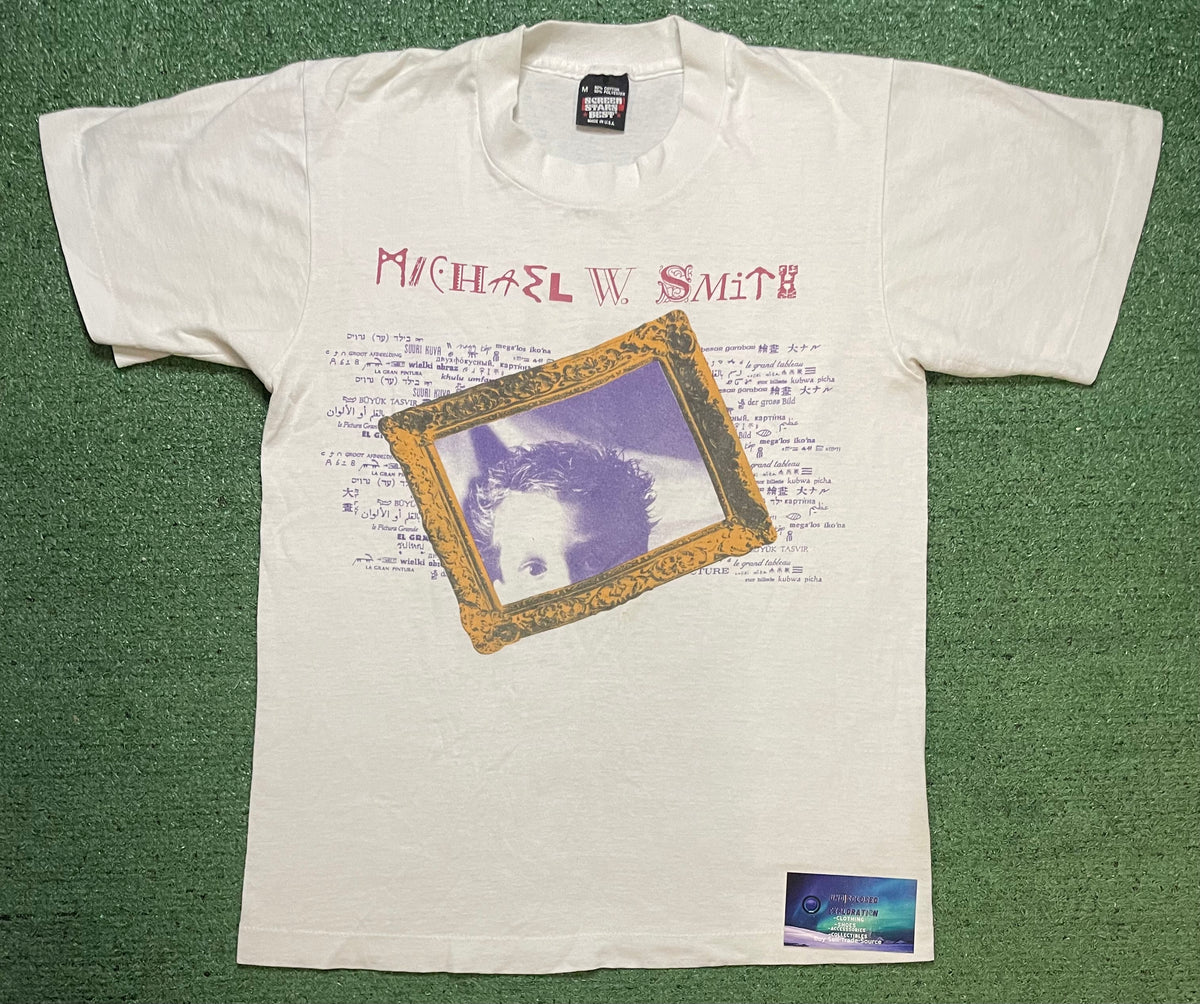 Vintage 1980s Michael W. Smith the big picture tour tee