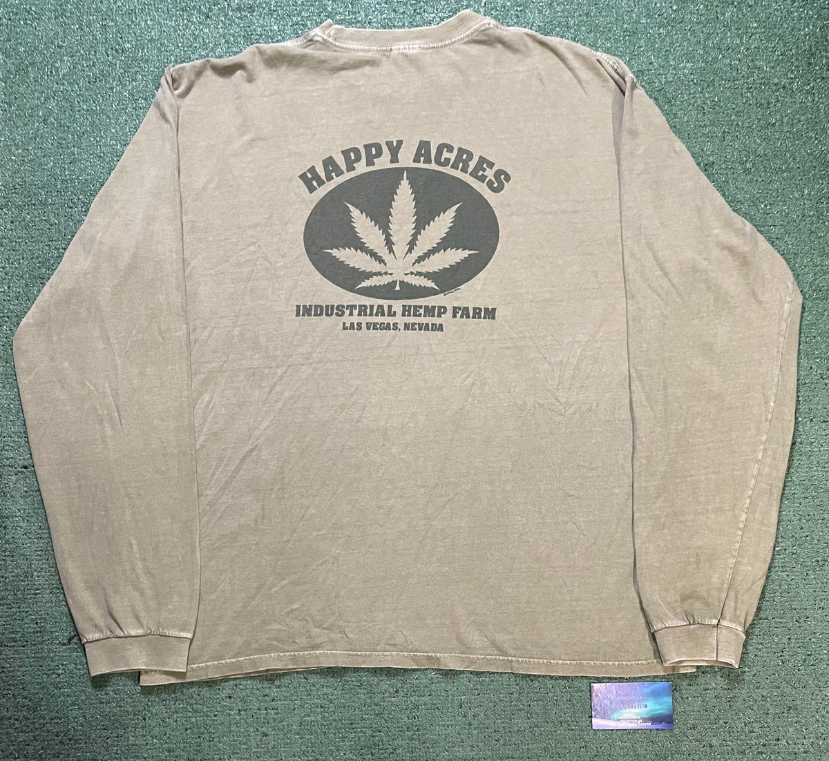 Happy Acres hemp longsleeve