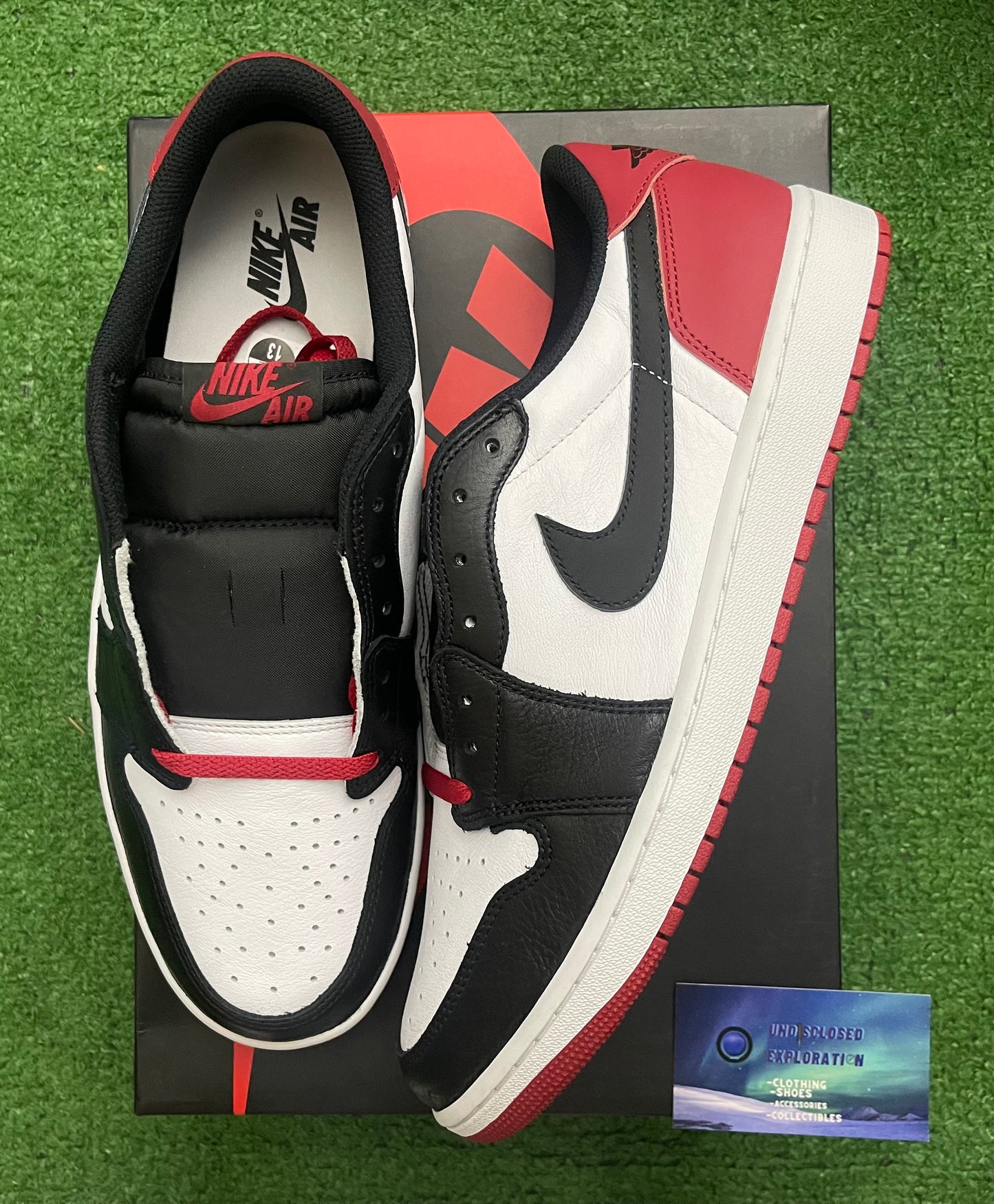 Jordan 1 Low Black Toe