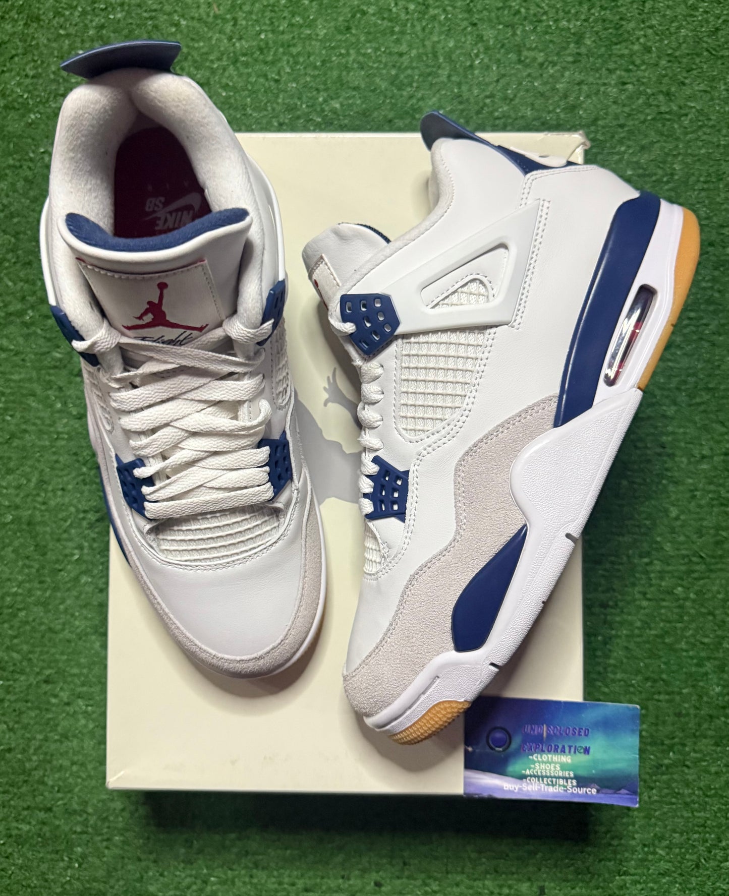 Jordan 4 SB Navy 8 Men/9.5 Women “Preowned”