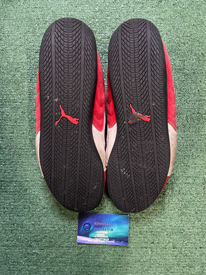 Puma red speedcat size 10.5men/12women