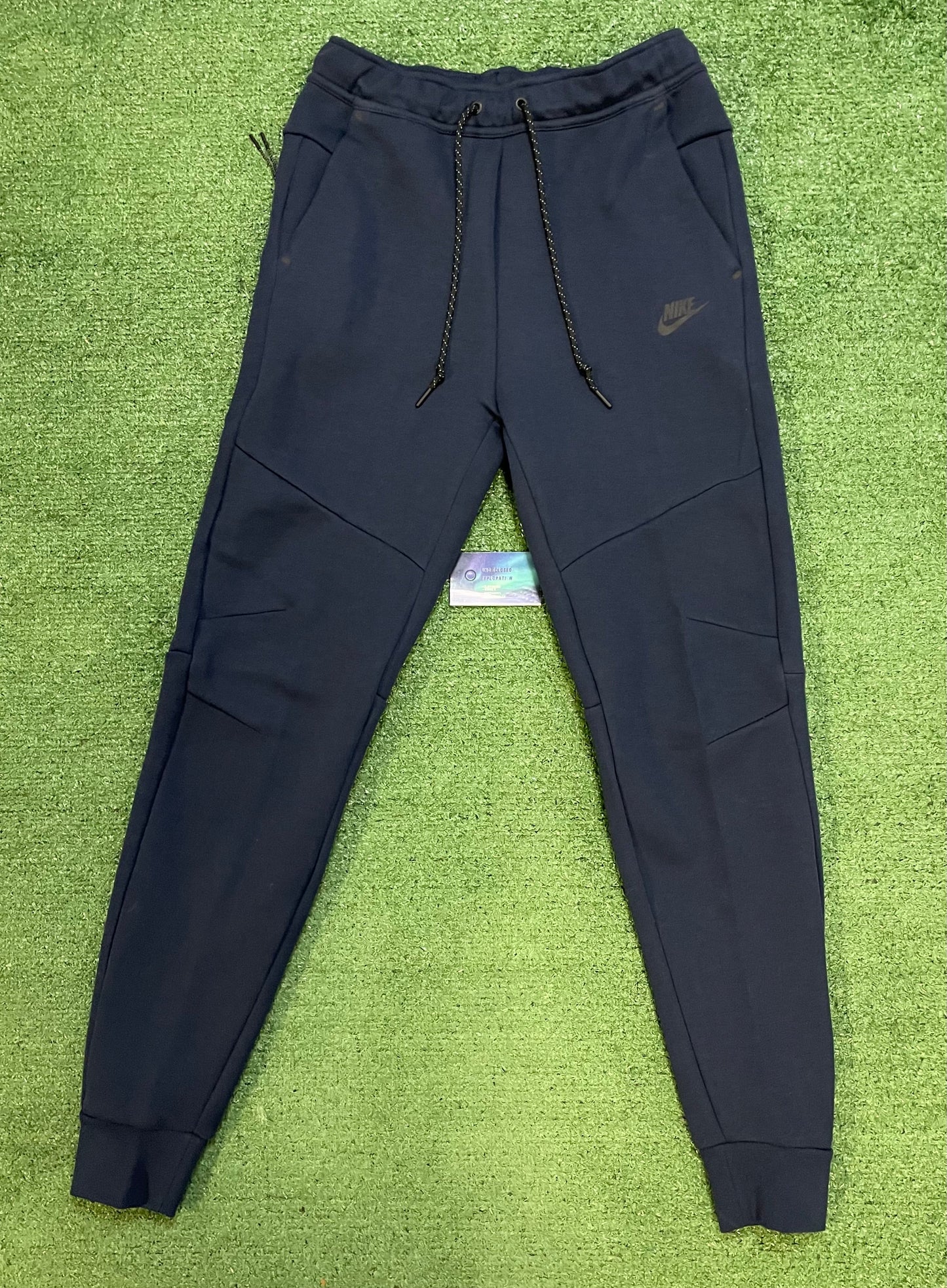 Nike tech fleece navy blue sweatsuit