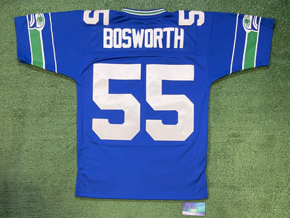 Seattle Seahawks Mitchell & Ness Brian Bosworth #55 football jersey