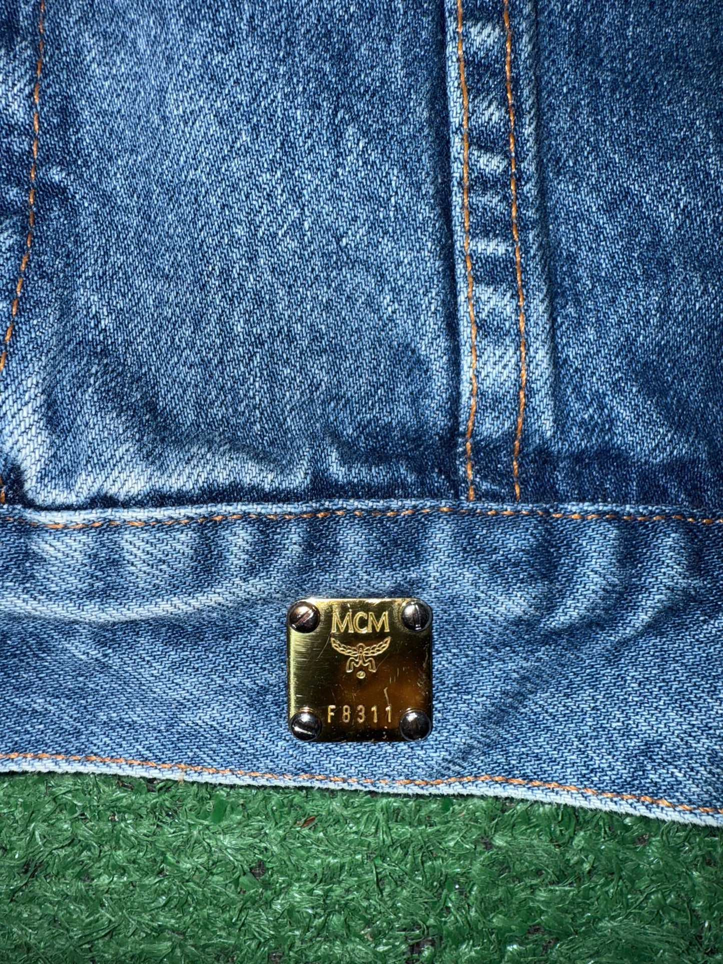 Vintage MCM Denim Vest