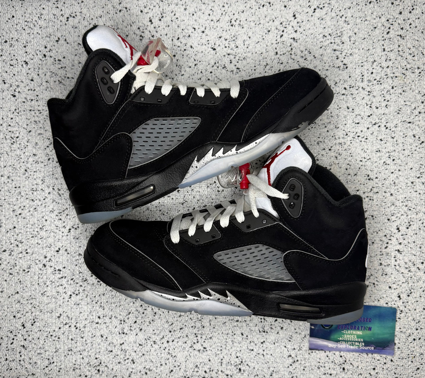 Jordan 5 Metallic Reimagined 7 Youth/8.5 Women “Preowned”