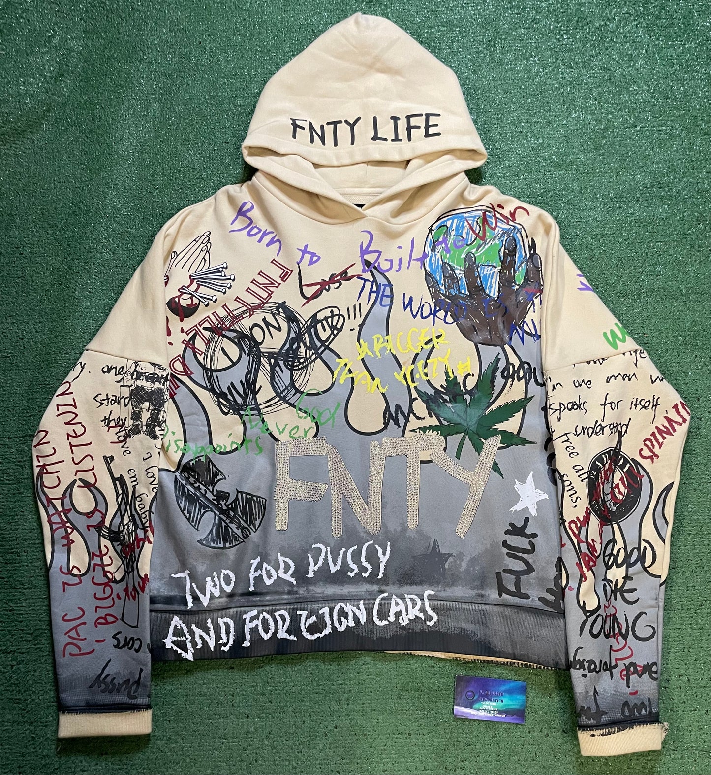 Fnty Flying ninety all over print hoodie