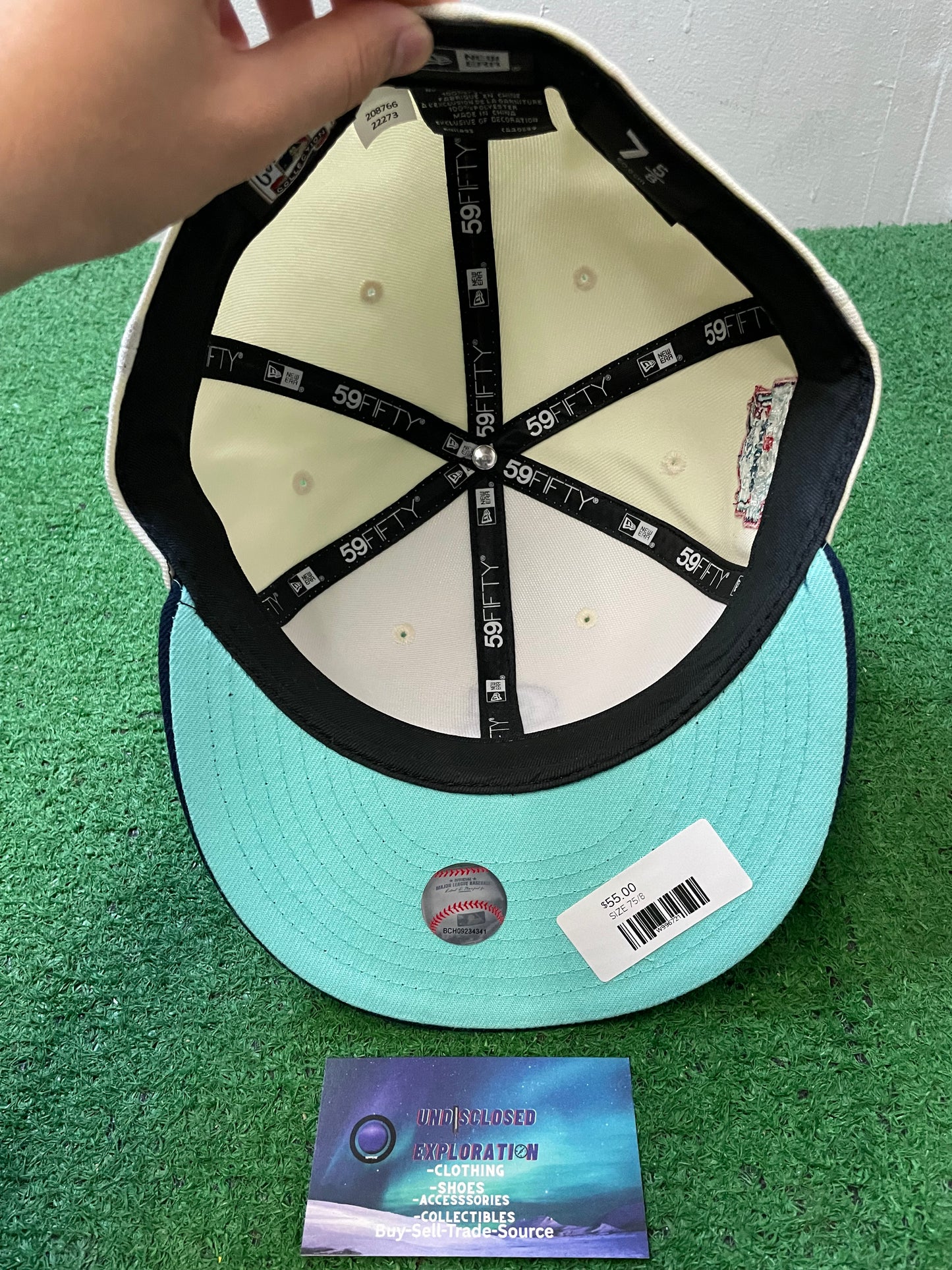 Seattle Mariners white and blue all star game 2023 fitted new era hat