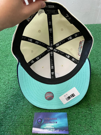 Seattle Mariners white and blue all star game 2023 fitted new era hat