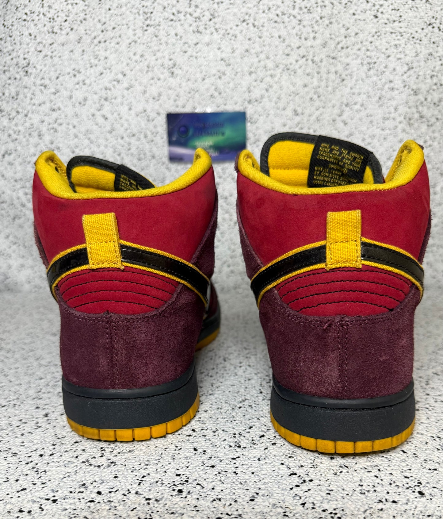 Nike Dunk Sb High Iron Man 9.5 Men/11 Women “Preowned”