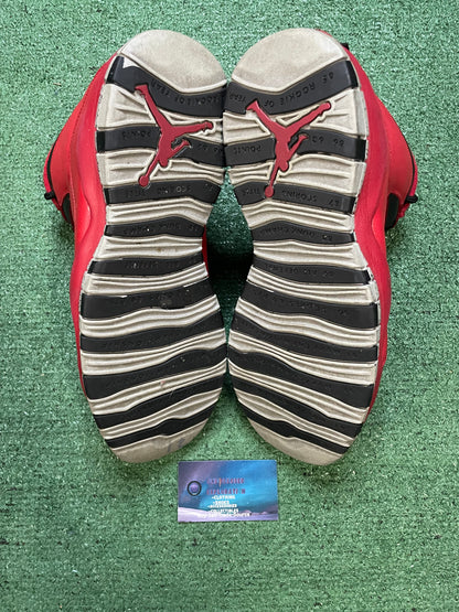 Jordan 13 bulls over broadway size 13men/14.5women