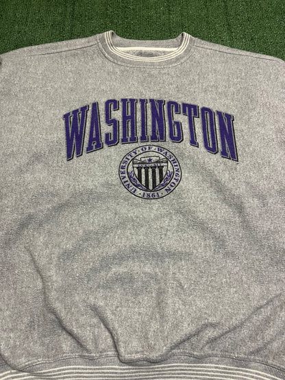 Vintage university of Washington uw crewneck