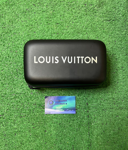 Louis Vuitton LV snowboard ski mask goggles black
