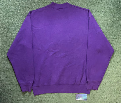 Vintage 1990s UW University Of Washington sunbowl  embroidered crewneck