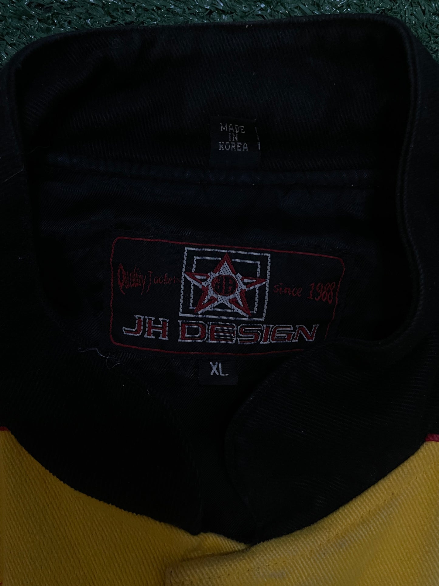 Vintage 1990s CAT racing nascar Jeff Hamilton jacket