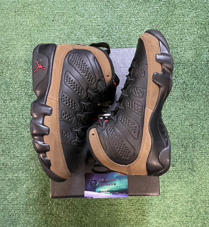 Air Jordan 9 olive 2024