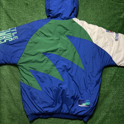 Vintage Seattle Seahawks Sharktooth Logo Athletic Jacket