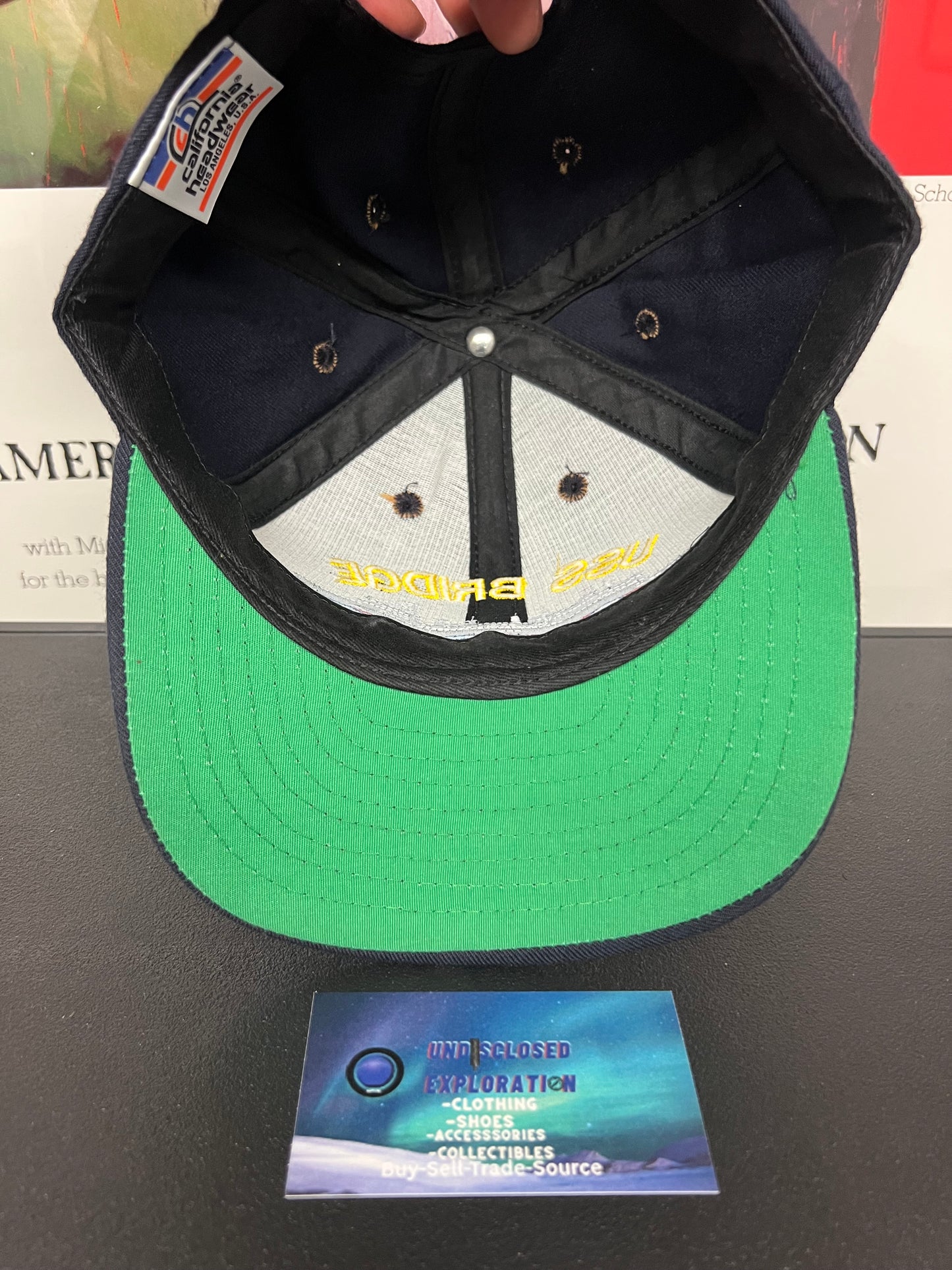 Vintage USS Bridge AOE 10 hat