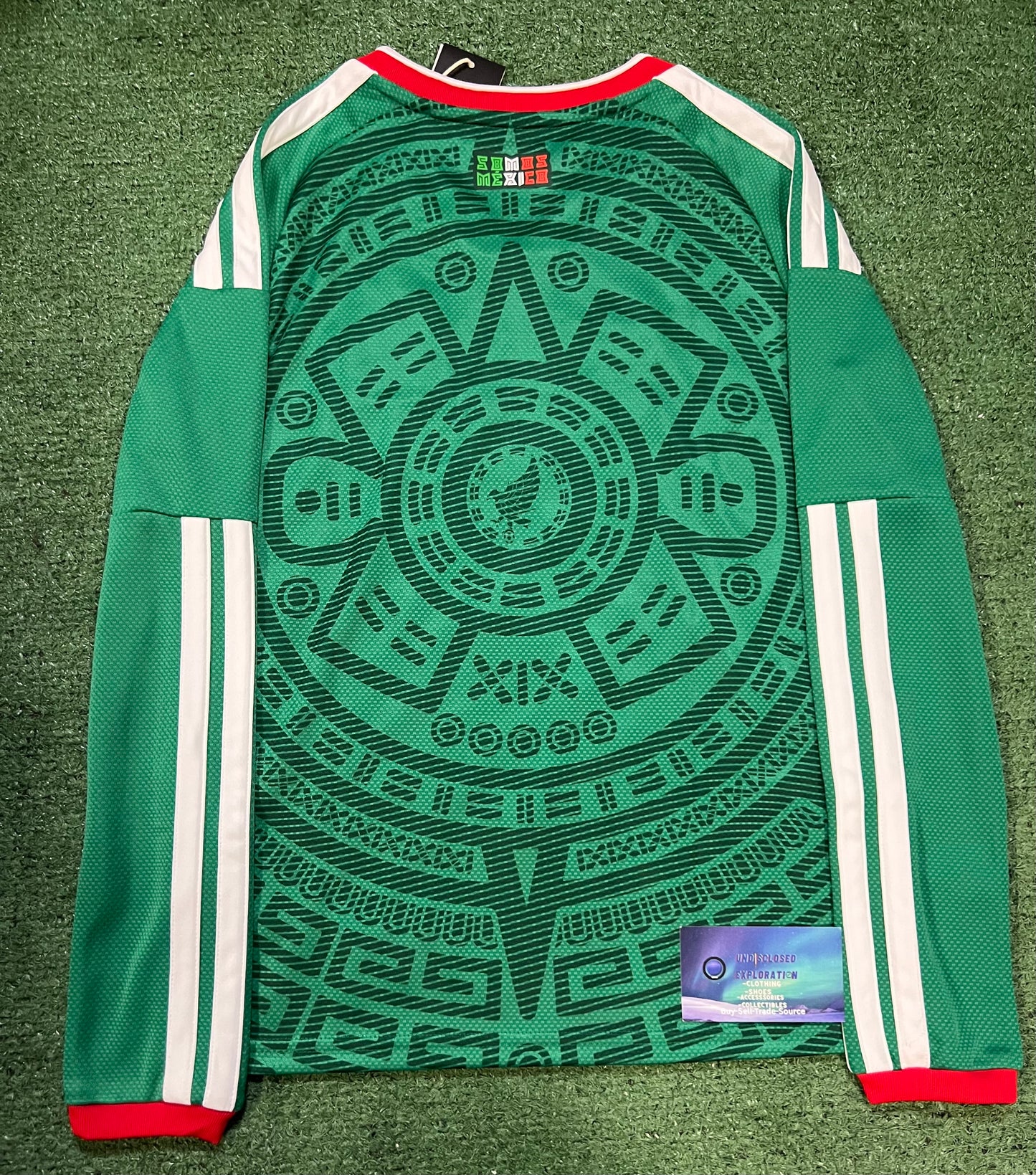 Adidas home Mexico 2026 longsleeve youth jersey