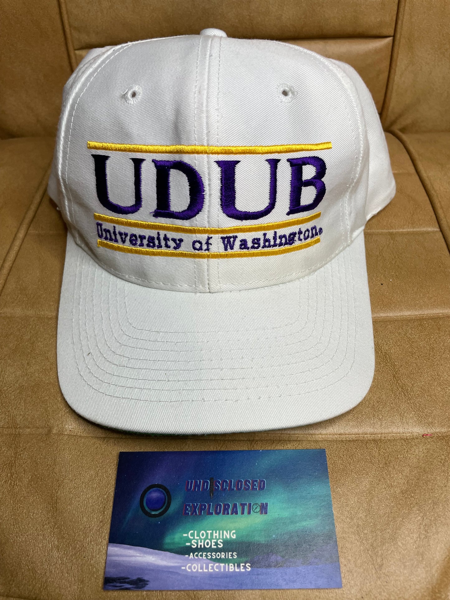 Vintage university of Washington UW UDUB hat