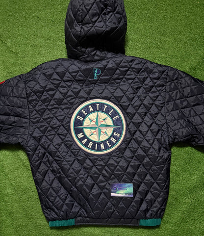 Vintage 1990s Seattle Mariners Reversible Jacket