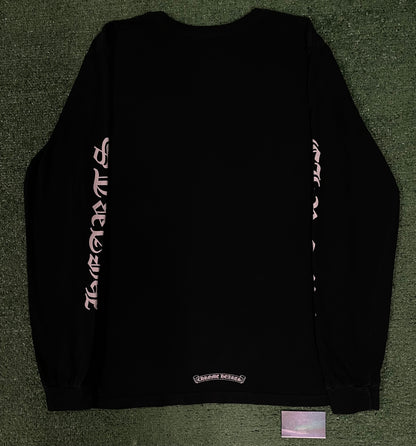 Chrome Hearts neck logo black longsleeve