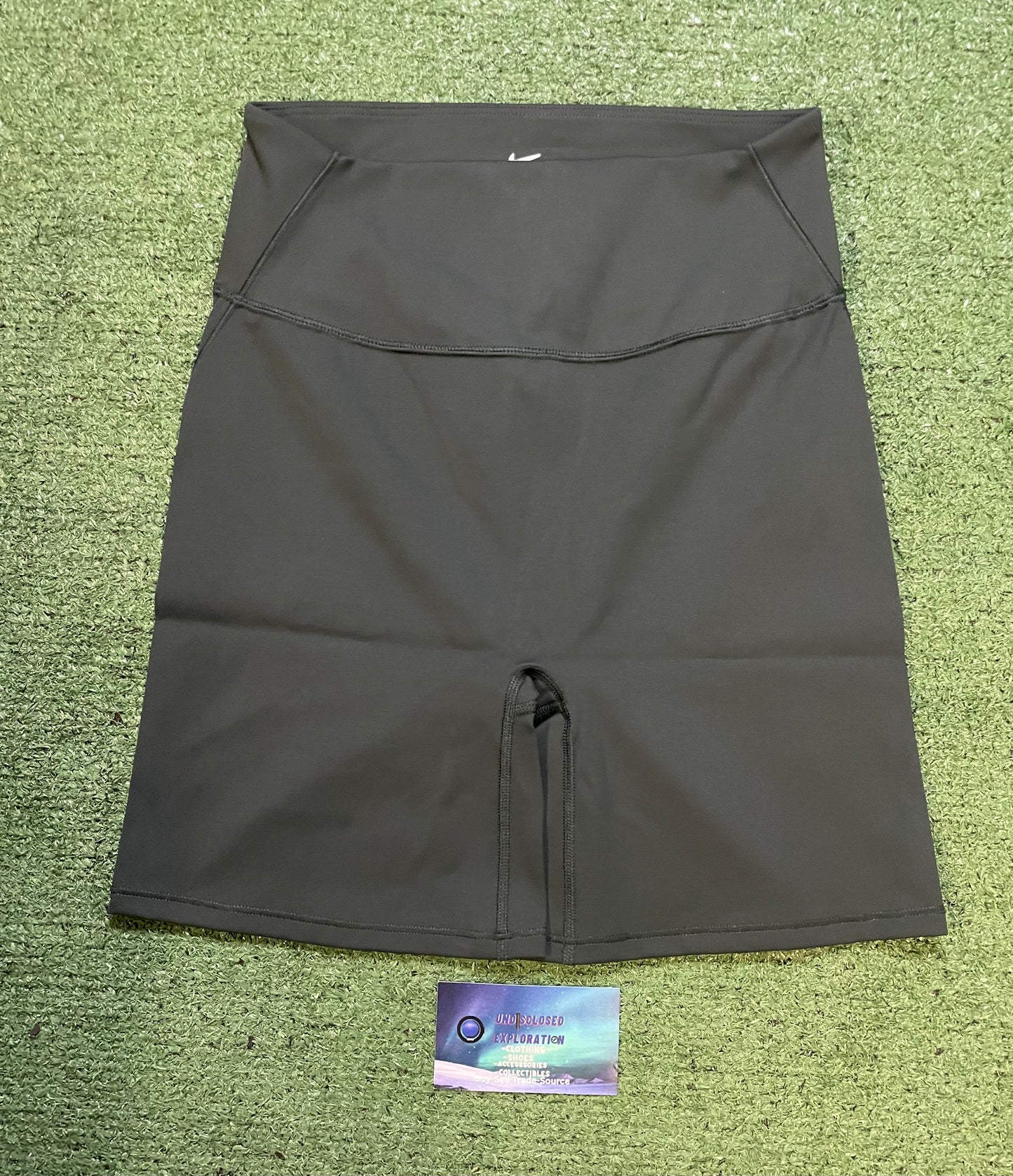 Nike X Skims  dark teal biker shorts