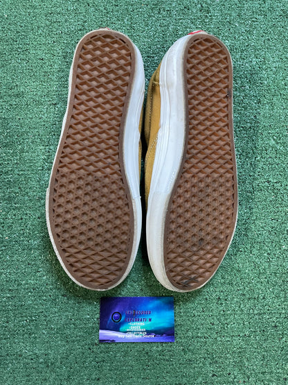 Vans mustard yellow slip on size 10men/11.5women