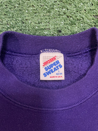 Vintage 1992 UW university of Washington Rose Bowl purple thunder Crewneck