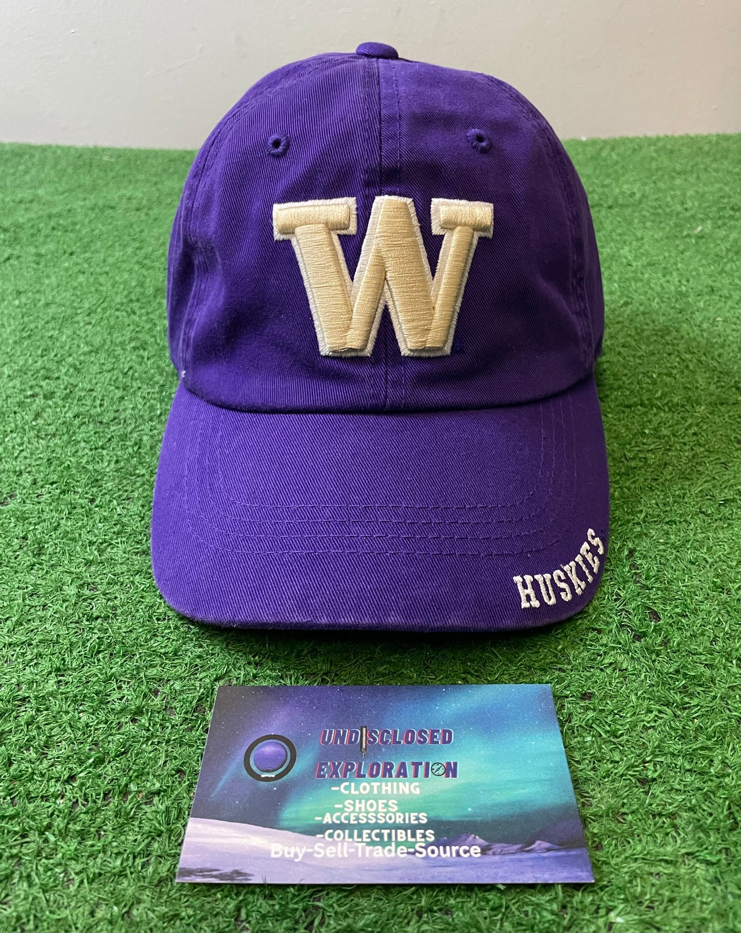 Vintage 1990s UW university of Washington huskies embroidered hat