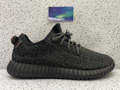 Yeezy 350 Pirate Black 2016 11.5 Men/13 Women “Preowned”