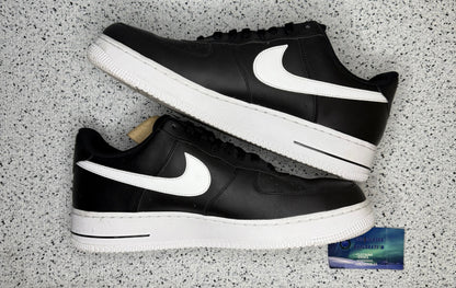 Nike Air Force 1 Black White 13 Men/14.5 Women “Preowned”