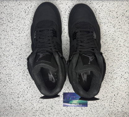 Jordan 4 Black Cat 11 Men/12.5 Women “Preowned”