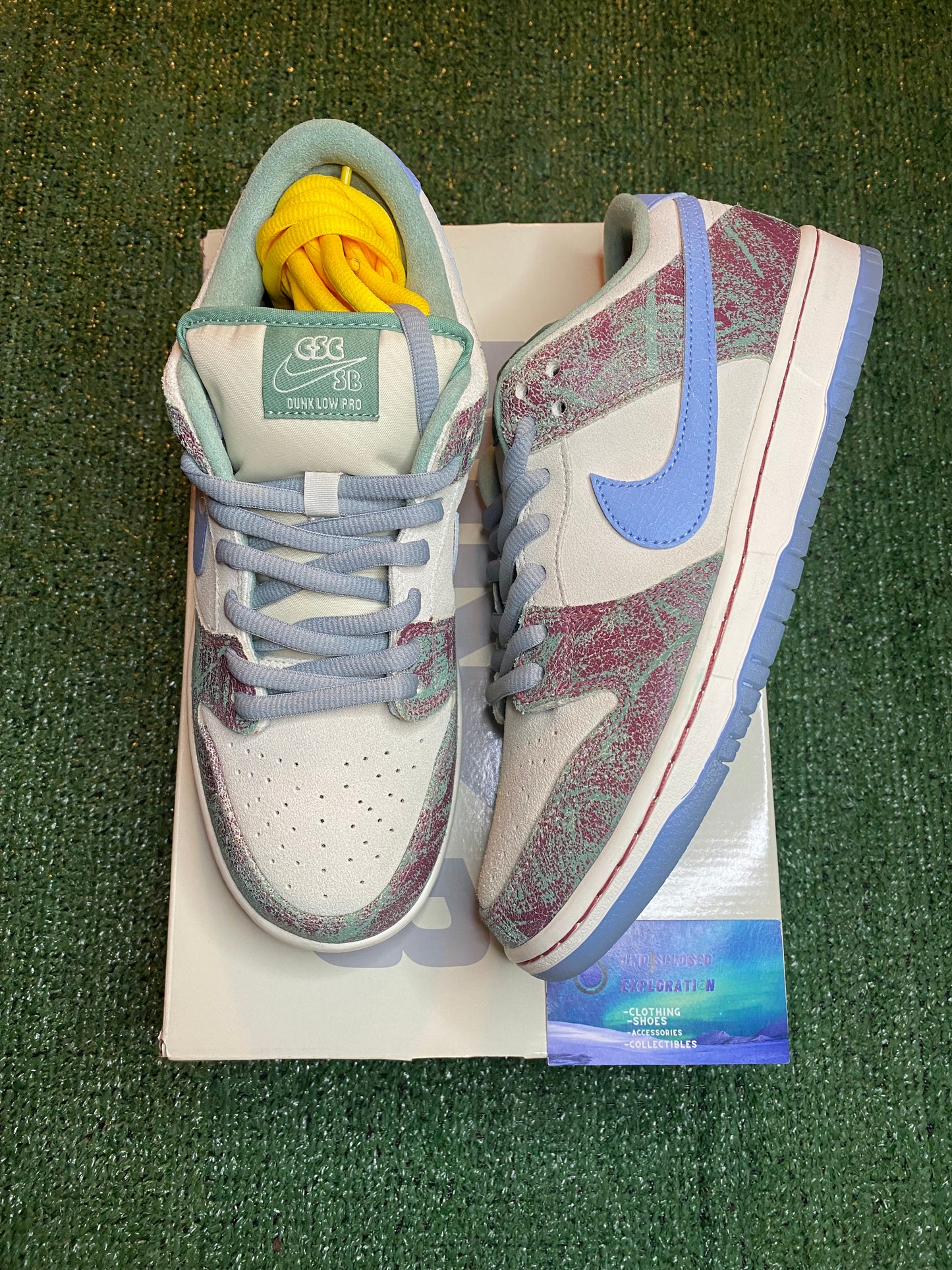 Nike sb dunk low crenshaw skate club