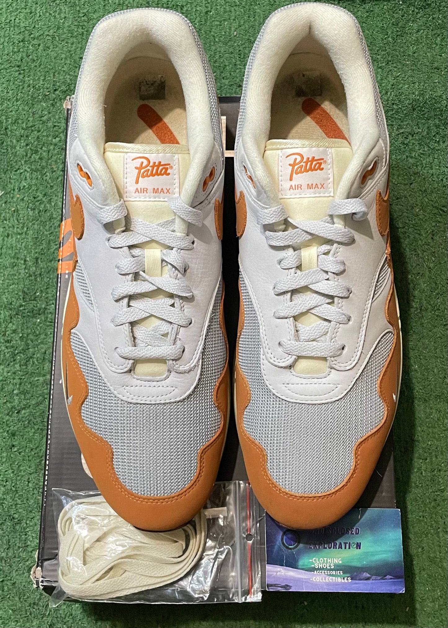 Nike air max 1 patta monarch size 14men/15.5women