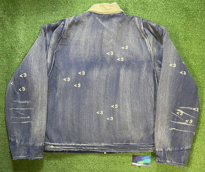 Artificial Fever faded navy New York jacket