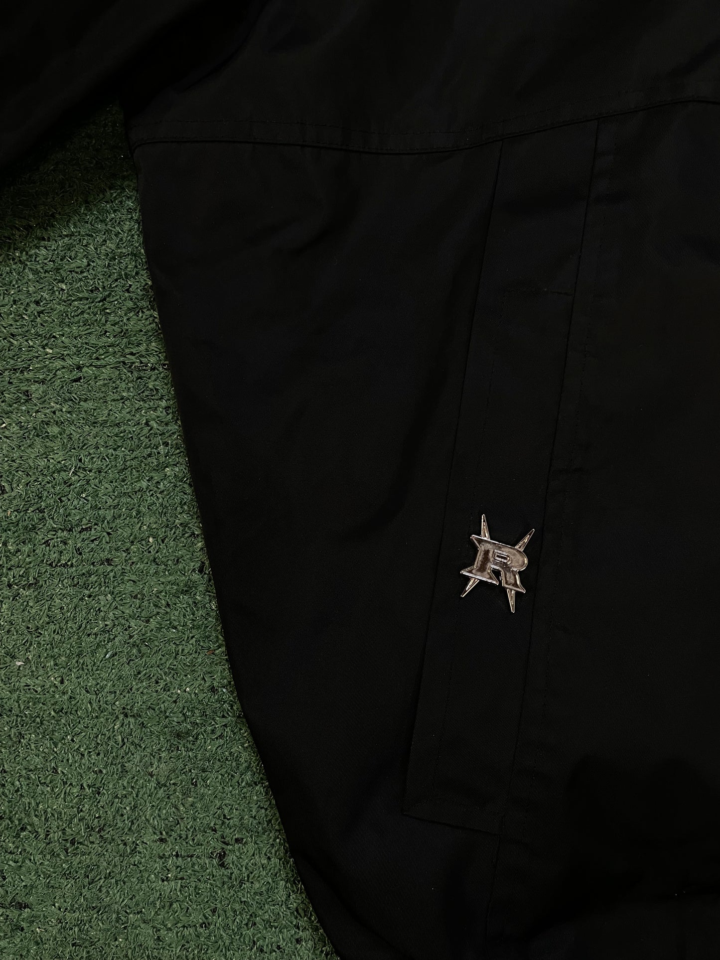 Redrum usa quarter zip black jacket