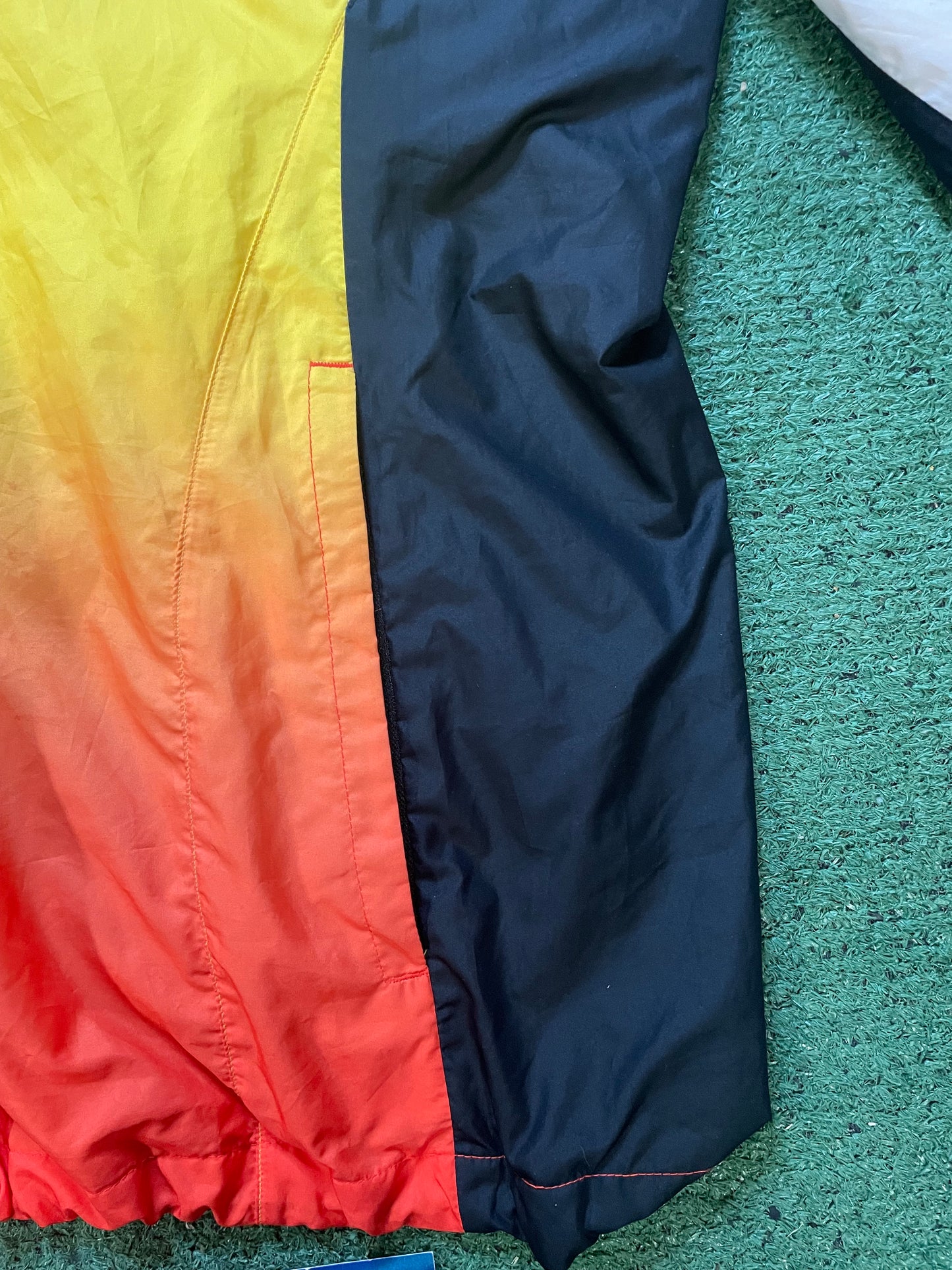 NikeLab Collection TN yellow and orange track jacket