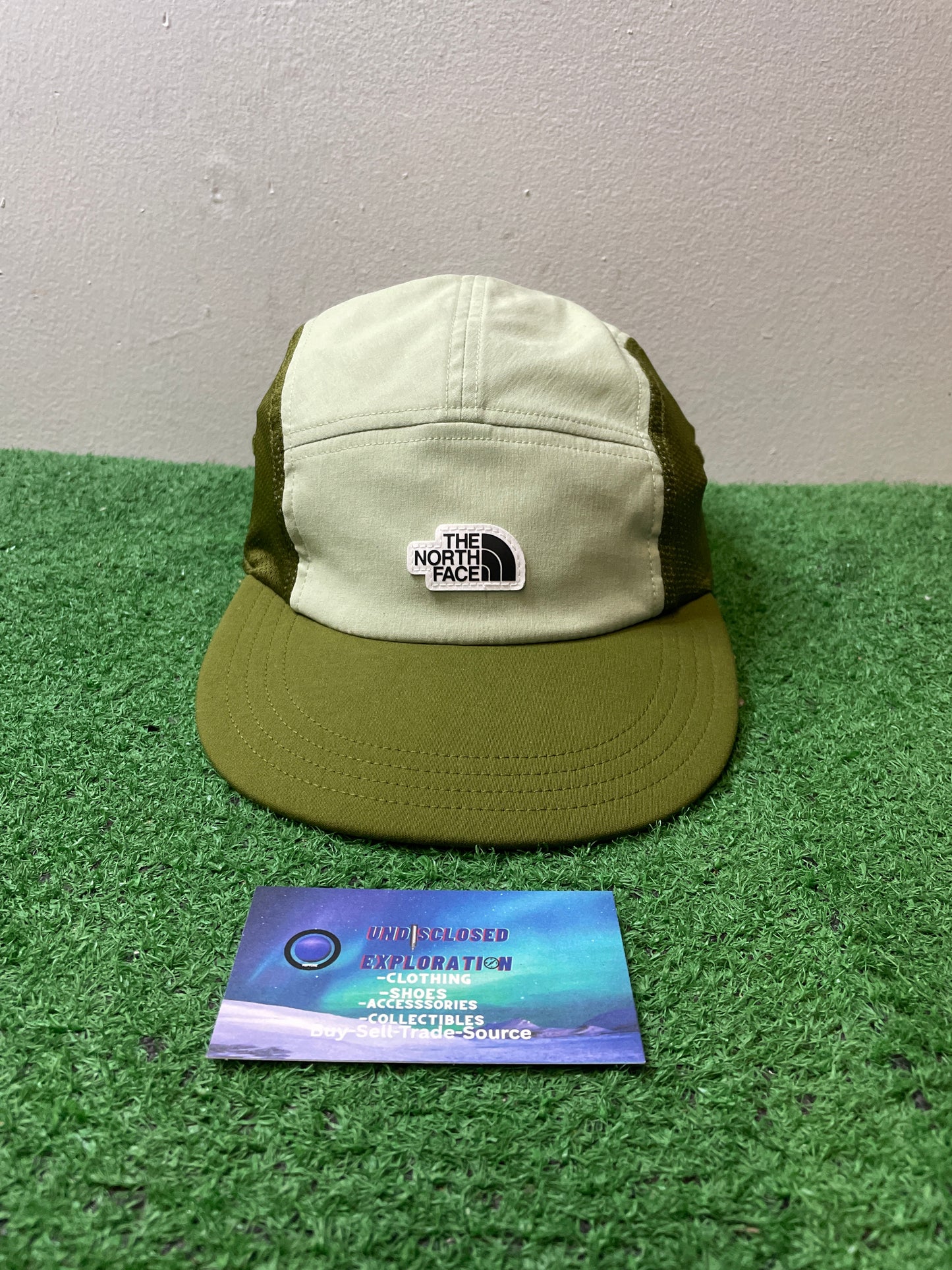 North Face class V camp olive hat