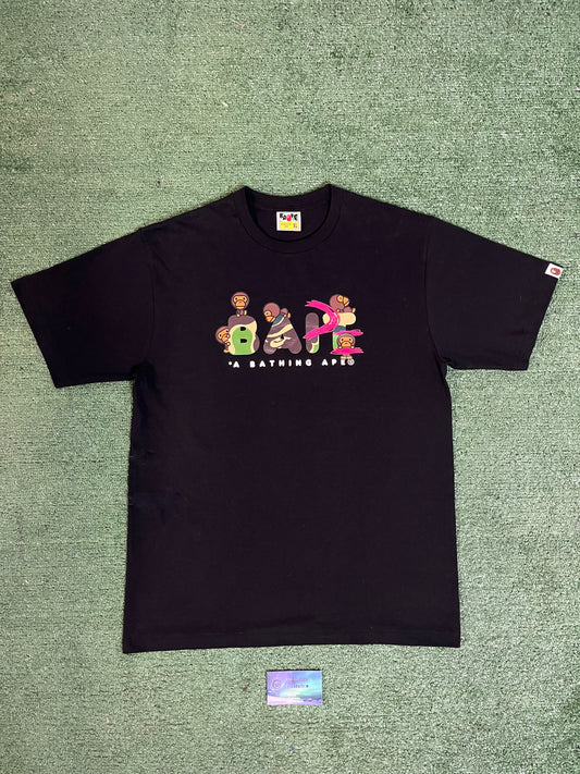 Bape Baby Milo Black tee