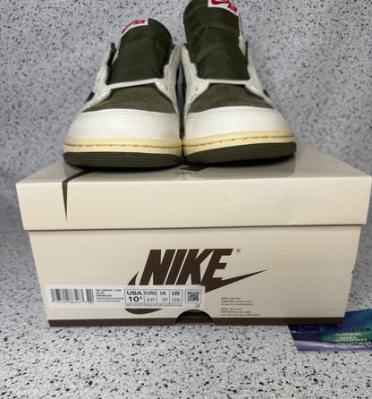 Jordan 1 Low Travis Scott Medium Olive