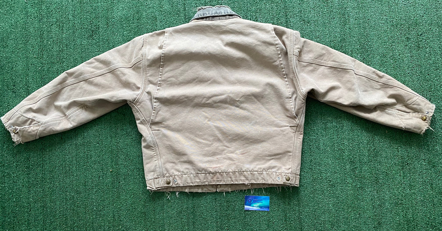 Vintage Carhartt beige Detroit Jacket